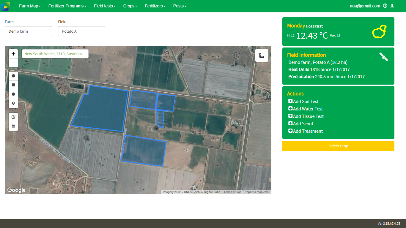 Farms and Fields